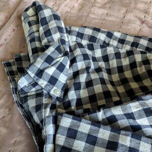 JCrew Gingham Secret-Wash Shirt